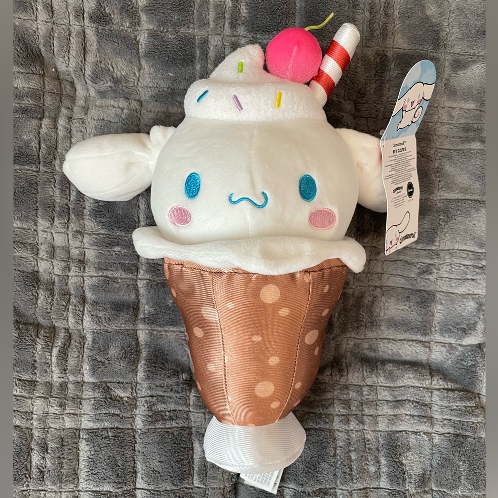 Cinnamoroll Ice Cream with Sprinkles Plushie